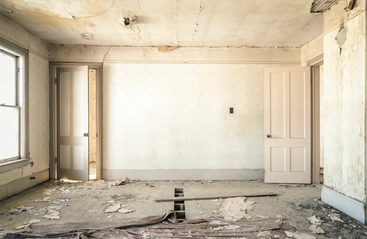 Waste disposal crew managing a cleanout project in District Heights